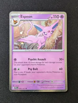 Espeon - (Cosmos Holo) 033/131 Rare Miscellaneous Cards & Products Holo MCAP - Image 1