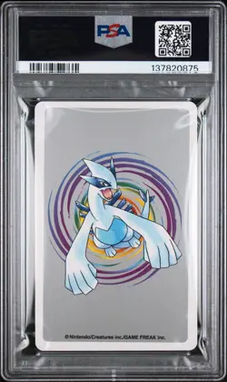 2000 POKEMON SILVER VERSION PLAYING CARDS 5 OF HEARTS #196A ESPEON PSA 9 - Image 2