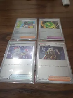 Reverse Holo Cards - Pokemon Trainers (4) Boss's Orders - Image 3
