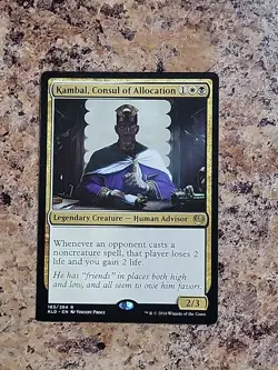 Kambal, Consul of Allocation | MTG Kaladesh | NM | Legendary Creature | - Image 1
