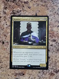 Kambal, Consul of Allocation | MTG Kaladesh | NM | Legendary Creature | - Image 2