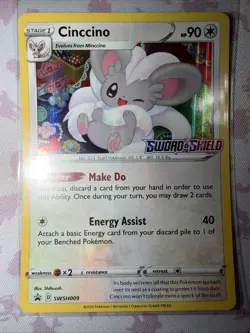 Pokemon - Cinccino - SWSH009 - Promo - Sword & Shield - Image 1