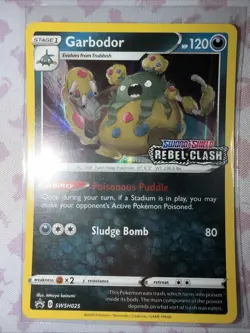 Pokemon - Garbodor - SWSH025 - Promo - Rebel Clash - Image 1
