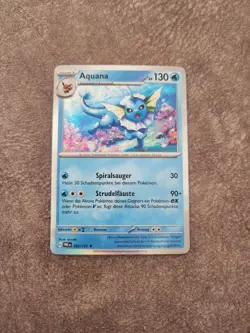 holo Aquana pre 022 / 131 Prismatische Entwicklungen pokemon karte deutsch - Image 1