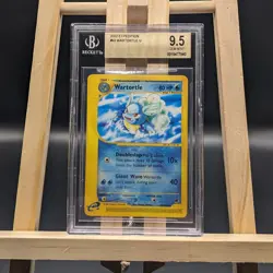 Pokemon TCG - Wartortle 92/165 Rare Expedition 2002 LP BGS 9.5 - Image 1
