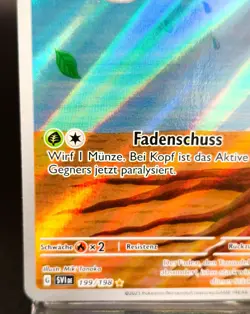 Carta Tarundel Full Art Illustrazione Rara 199/198 Near Mint Deutsch Pokemon Raw - Image 4