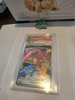 Ace 10 Charmander 038 First Partner Illustration Promo Gem Mint Pokemon - Image 3