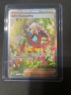AZ's Tranquility 120/86 SIR Special Illustration Rare Pokemon Chaos Rising NM - Image 1