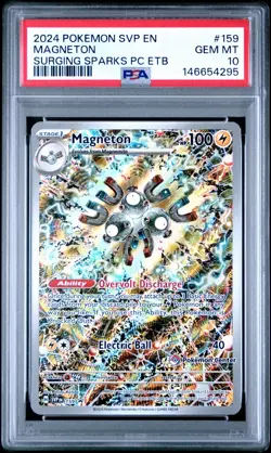 PSA 10 Magneton SVP 159 Pokemon Center | Surging Sparks GEM MINT. NEW CERT - Image 1
