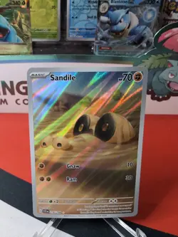 Sandile 216/198 Scarlet & Violet Base Set - Pokemon TCG - NM - Image 1