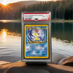 2000 Pokemon Neo Genesis 1ST EDITION CROCONAW 31/111 PSA 8 NM-MT - Image 1