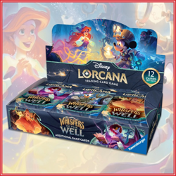 Disney Lorcana TCG: Whispers in the Well Booster Box 24 Booster Packs! - Image 1