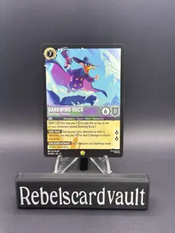 Disney Lorcana WinterSpell - Darkwing Duck Cool Under Pressure 192/204 - Image 2