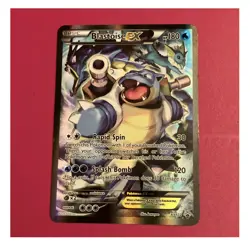 Pokemon TCG Blastoise EX XY122 XY Promo Holo Card 180 HP Basic Rare English - Image 1