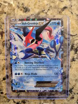Pokemon Ash-Greninja EX XY Promo XY133 Holo 170 HP Basic Water Card 2016 - Image 1