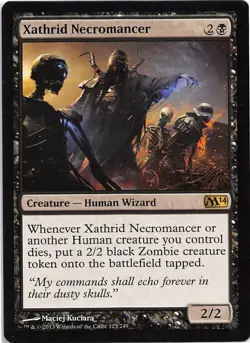 Xathrid Necromancer *Rare* Magic MtG x1 M14 MP - Image 1