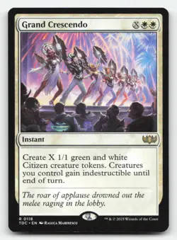 Grand Crescendo 118 Rare Commander: Tarkir: Dragonstorm Magic: The Gathering NM - Image 1