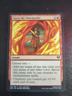 Open the Omenpaths Kaldheim Regular - Image 1