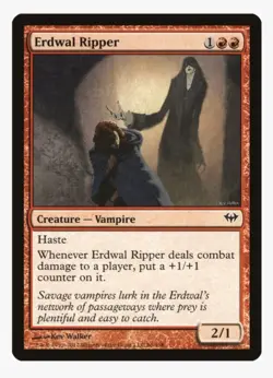 Erdwal Ripper | MTG AVR | Pauper EDH Vampire Tribal +1/+1 Counters Haste Aggro - Image 1