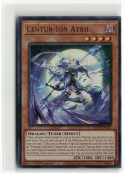 Yugioh Centur-Ion Atrii MP25-EN216 Ultra Rare NM 1st Ed - Image 1