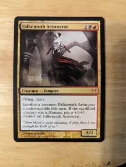 Magic the Gathering MTG Falkenrath Aristocrat Dark Ascension 138/158 - Image 2