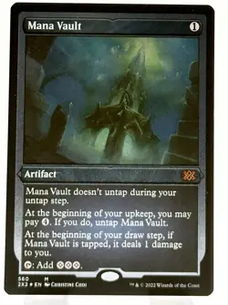 MTG Mana Vault (Foil Etched) - Double Masters 2022 NM NP - Image 1