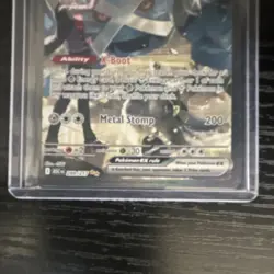 Pokemon Steven's Metagross EX 289/217 Ascended Heroes Ultra Rare Full Art Holo - Image 4