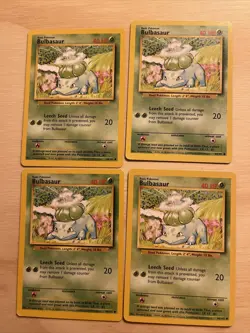 Bulbasaur Pokemon TCG Base Set 44/102 WoTC - Image 2