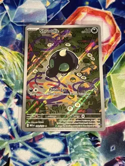 Shroodle 149/132 | Mega Evolution | NM | Illustration Rare | Pokemon TCG - Image 1