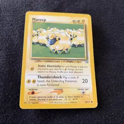 Mareep 65/111 Neo Genesis Pokemon LP combined postage - Image 1
