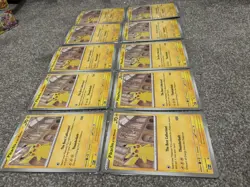 Pokemon TCG - Pikachu At The Museum Promo Card (Jumbo) x10 - Selling As Job Lot - Image 1