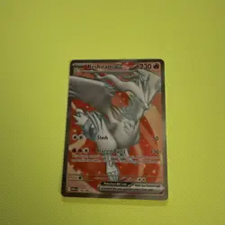 RESHIRAM EX 158/086 HOLO ULTRA RARE WHITE FLARE POKEMON NM - Image 1