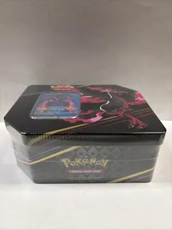 Pokemon TCG - Crown Zenith Tin [Galarian Moltres] New MULTIPLE SOLD!! - Image 2