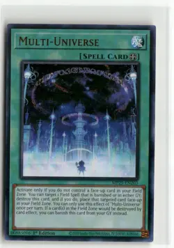 Yugioh Multi-Universe MP25-EN203 Ultra Rare NM 1st Ed - Image 1