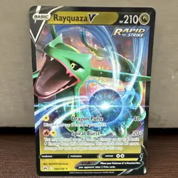 Pokemon Rayquaza V 110/203 Evolving Skies Ultra Rare Holo 210HP English - Image 1
