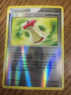 Pokemon Leftovers Trainer Reverse Holo 99/106 Great Encounters LP - Image 1