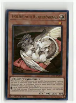 Yugioh Buster Whelp of the Destruction Swordsman MP25-EN280 Ultra Rare NM 1st Ed - Image 1