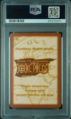 PSA10 C403 Nami Resurrection One Piece Hyper Battle Carddass BANDAI - Image 2