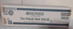 FACTORY SEALED CASE TS02 / OP13 Tin Pack = 4x Display = 48xTin One Piece ENGLISH - Image 2