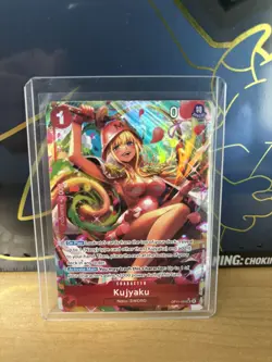 Kujyaku Alt Art OP11-004 SR A Fist of Divine Speed English One Piece TCG NM - Image 1