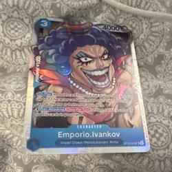 One Piece CCG Emporio Ivankov ST12-010 Starter Deck 12 Foil SR 4000/3 ENG - Image 1