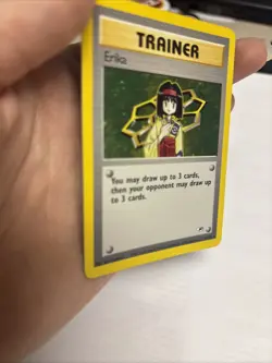 Pokemon Erika Gym Heroes 16/132 Holo Rare Vintage Trainer MP Card Pokemon - Image 4