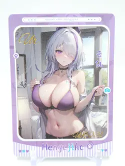 Hmph Hum 3 - Anime Waifu UR Trading Card - Image 1