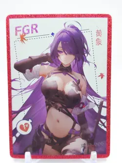 Hmph Hum 3 - Anime Waifu FGR Trading Card - Acheron - Image 1