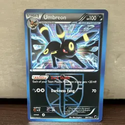 Pokemon Umbreon Team Plasma 64/116 Stage 1 Dark 100HP 2013 Card - Image 1