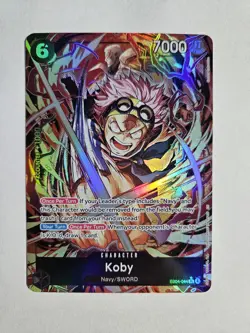 One Piece Card Game | Koby EB04-044 SR ALT ART IN-HAND | OP15 | English | NM/M - Image 1