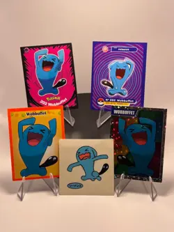 Pokemon Wobbufett Set of 5 - Wobbufett #202 Peru/NON-TCG Cards & Stickers - Image 1