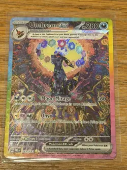 Pokemon TCG Umbreon EX Prismatic Evolutions Card 161/131 Sir - Image 1