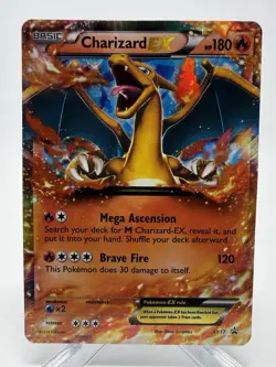 Pokemon Charizard EX Holo Ultra Rare Black Star Promo Card XY17 - Image 1