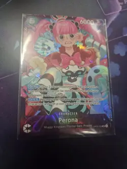 Perona SEALED Extra Grand Battle Promo ONE PIECE Card ENGLISH TCG NM OP14-033 - Image 1